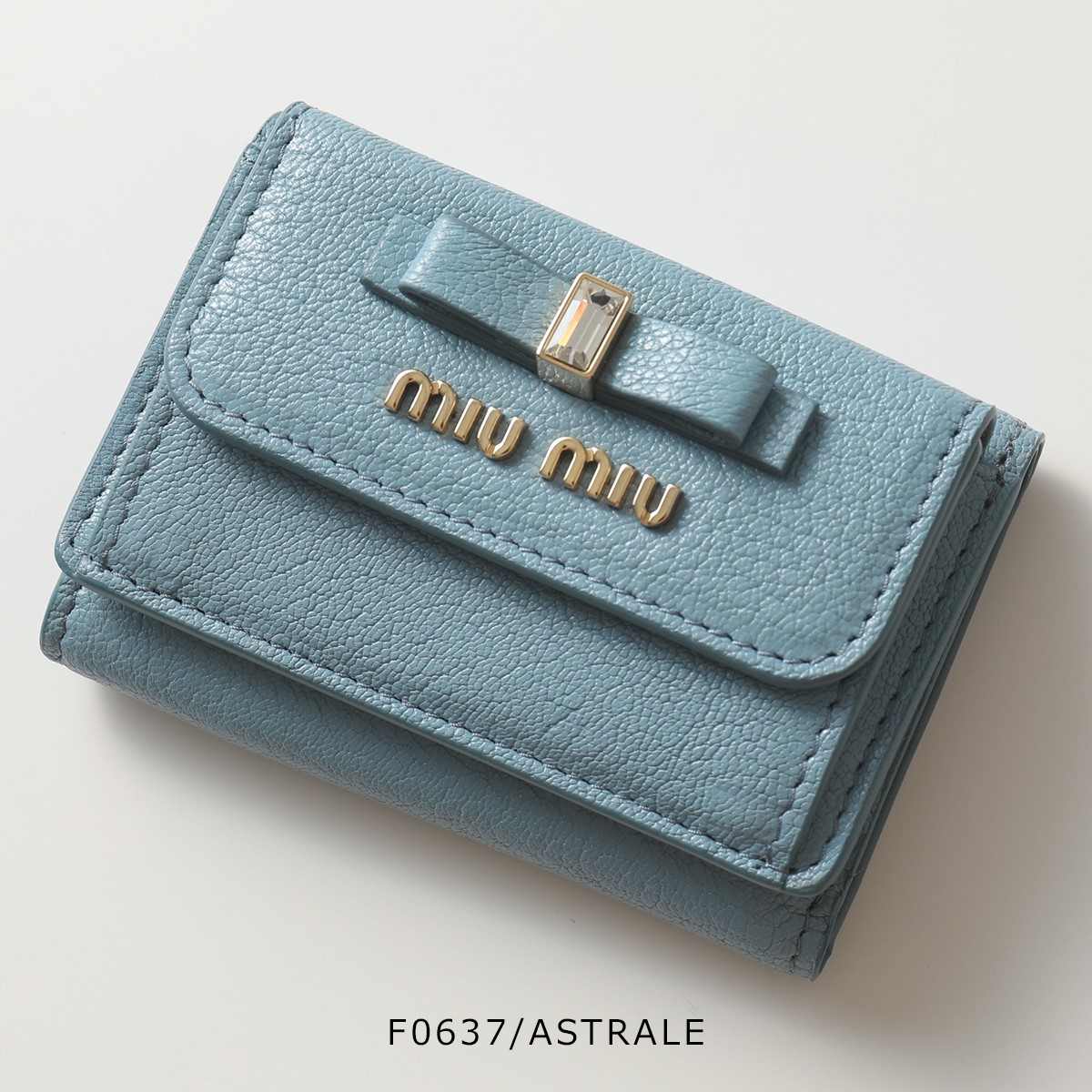 楽天市場】MIUMIU ミュウミュウ 三つ折り財布 カラー5色 レディース 