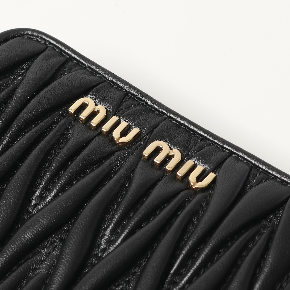 楽天市場】MIUMIU ミュウミュウ 二つ折り財布 レディース 5ML522 N88 