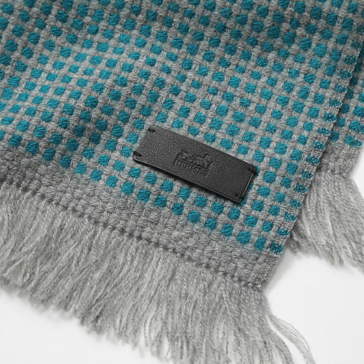 楽天市場】HERMES エルメス ニット マフラー メンズ 259010S 150×30 