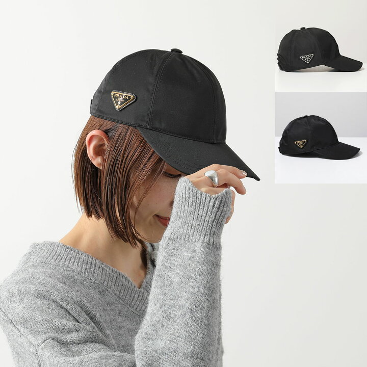 楽天市場】PRADA プラダ ベースボールキャップ レディース 1HC274 2DMI 