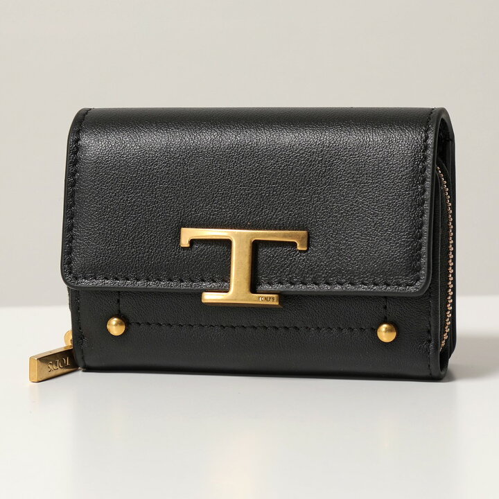 TODS トッズ 二つ折り財布 レザー ウォレット（トッズ TOD 