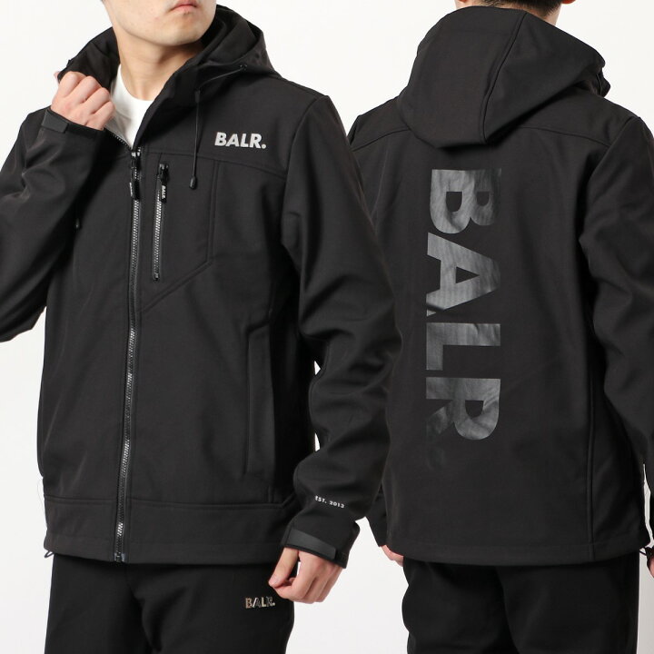 BALR. ブラック ナイロンジャケット