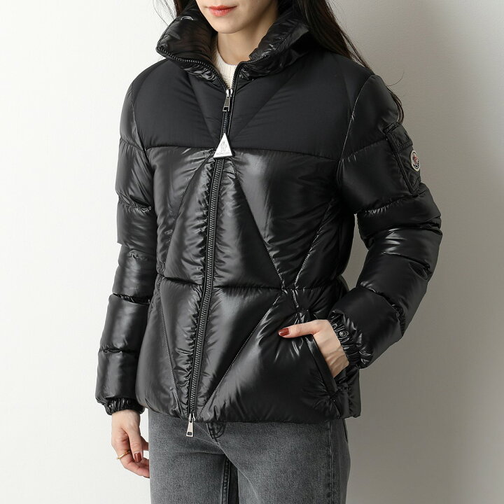楽天市場 Moncler モンクレール ダウンジャケット レディース Arabette 1a 650 スタンドカラー ナイロン切替 ブルゾン アイコンパッチ 999 インポートセレクト Musee