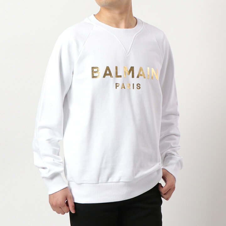 楽天市場】BALMAIN バルマン クルーネック スウェット メンズ WH1JQ005 