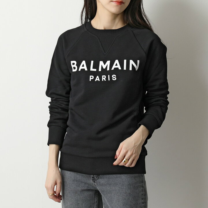 楽天市場】BALMAIN バルマン クルーネック スウェット レディース 