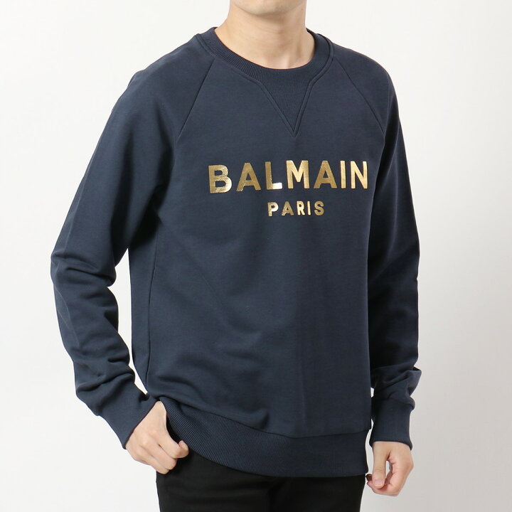 楽天市場】BALMAIN バルマン クルーネック スウェット メンズ WH1JQ005 