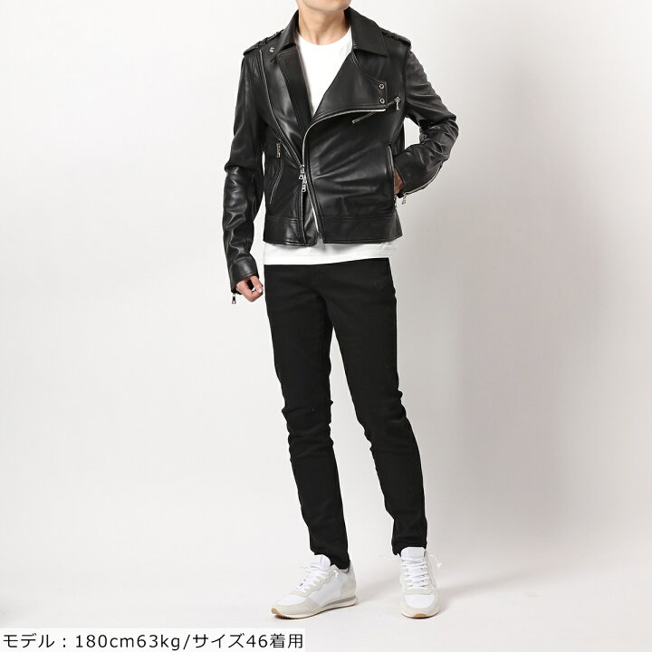 BALMAIN/レザーダブルライダース/サイズ46 （楽天市場】BALMAIN 