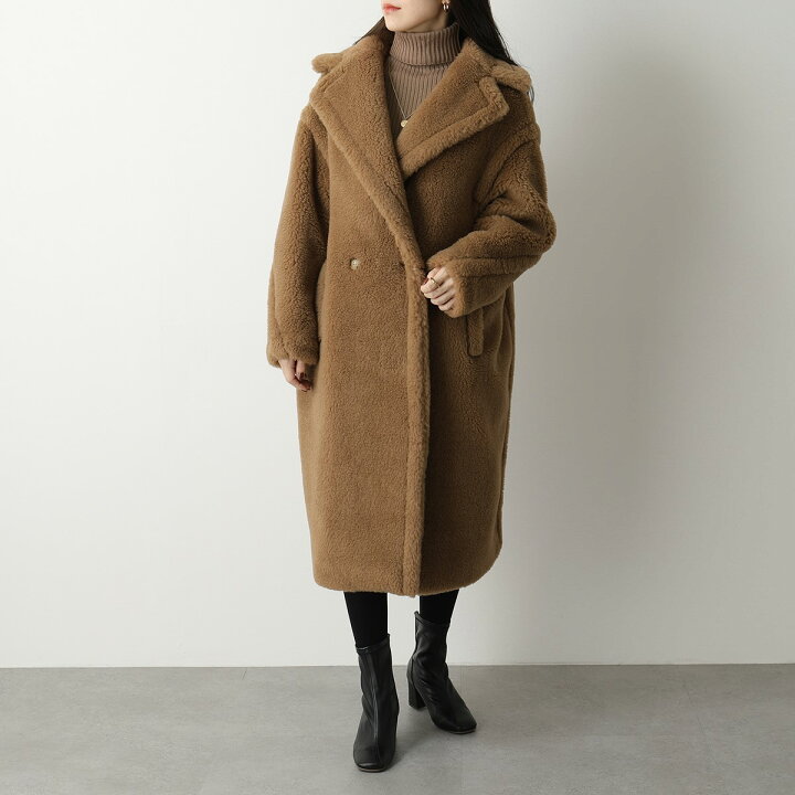 楽天市場】MAX MARA マックスマーラ ファーコート TEDDY テディ 