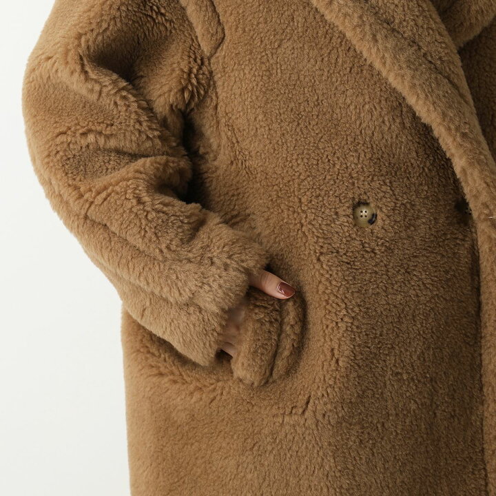 楽天市場】MAX MARA マックスマーラ ファーコート TEDDY テディ 