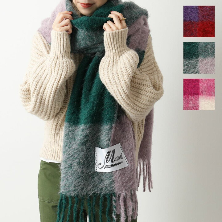 楽天市場】MARNI マルニ マフラー SCMC0068Y0 UTW936 240×50  