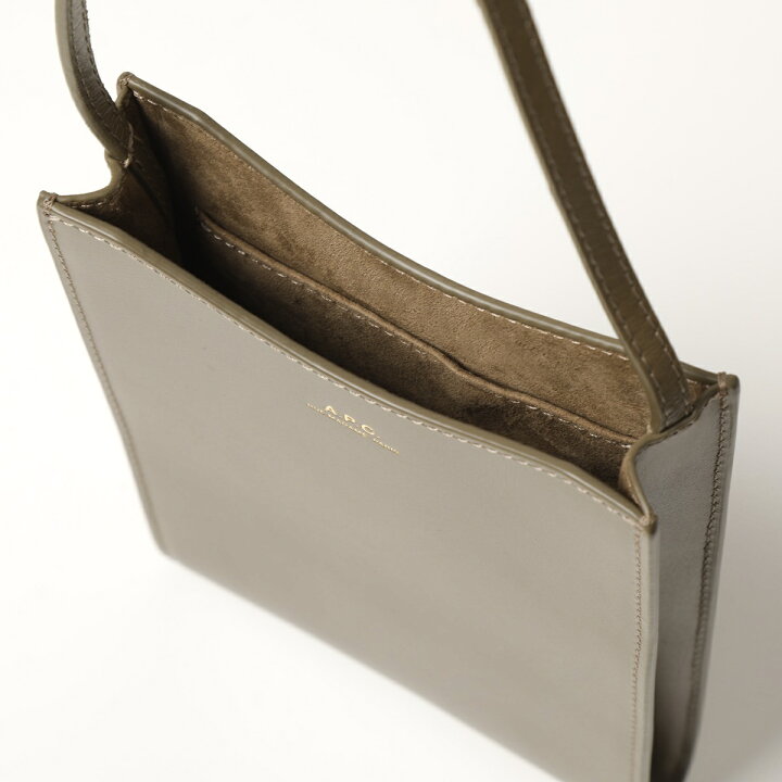 楽天市場】APC A.P.C. アーペーセー ショルダーバッグ neck pouch Jamie PXBMW F63412 レディース レザー ネックポーチ ポシェット 鞄 BAE/TAUPE : インポートセレクト musee
