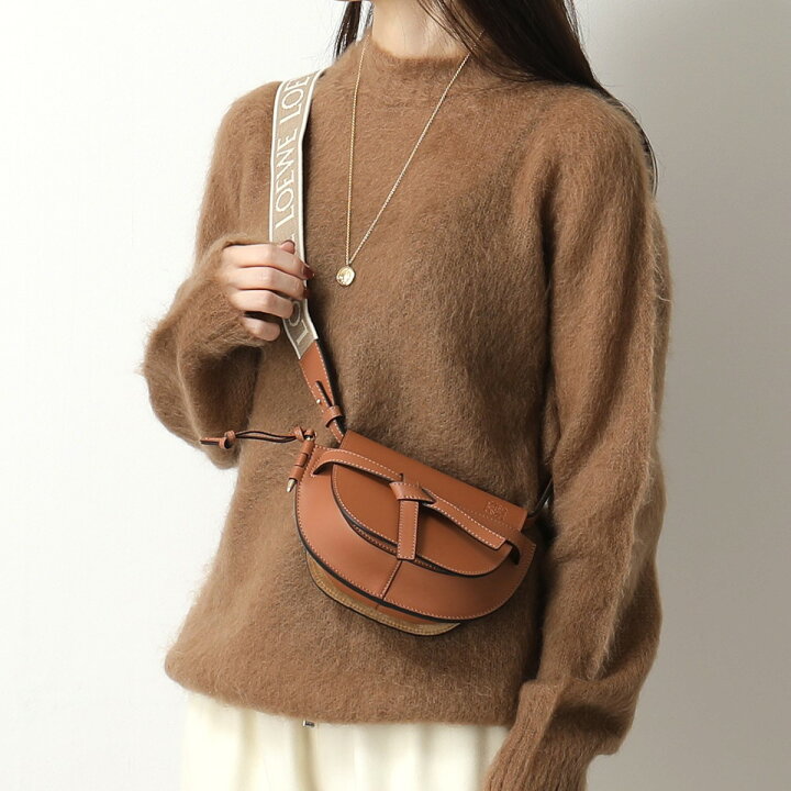 楽天市場】LOEWE ロエベ ショルダーバッグ GATE DUAL MINI A650N46X13  