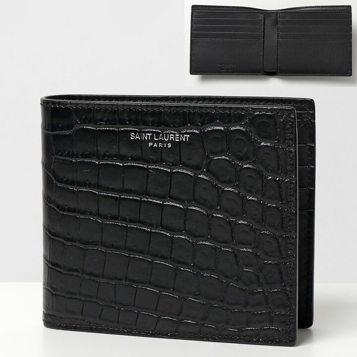 楽天市場】SAINT LAURENT サンローラン 二つ折り財布 396307 DZEDE  