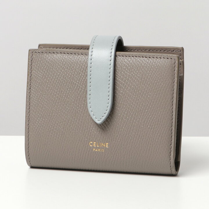 楽天市場】CELINE セリーヌ 二つ折り財布 Small Strap Wallet スモール 