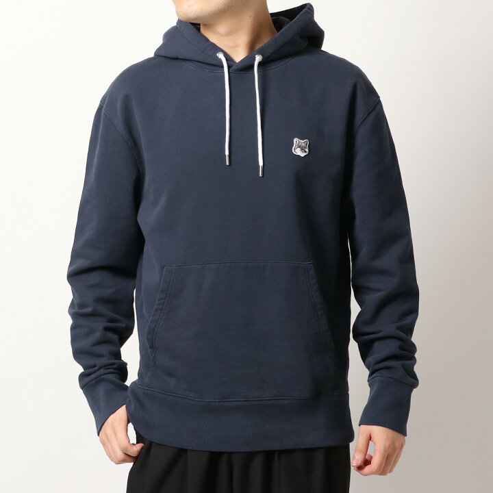 楽天市場】MAISON KITSUNE メゾンキツネ パーカー GREY FOX HEAD PATCH 