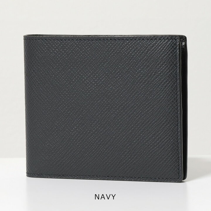 楽天市場 Smythson スマイソン 二つ折り財布 Pma 4cc N Case W Coin Prs メンズ レザー 小銭入れ付き ミニ財布 カラー2色 インポートセレクト Musee