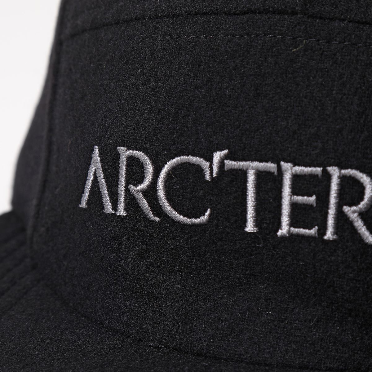ARCTERYX アークテリクス 5パネル ウールキャップ 28127 5Panel Wool Hat メンズ ジェットキャップ 帽子 ロゴ刺繍  Black-Heather | インポートセレクト musee