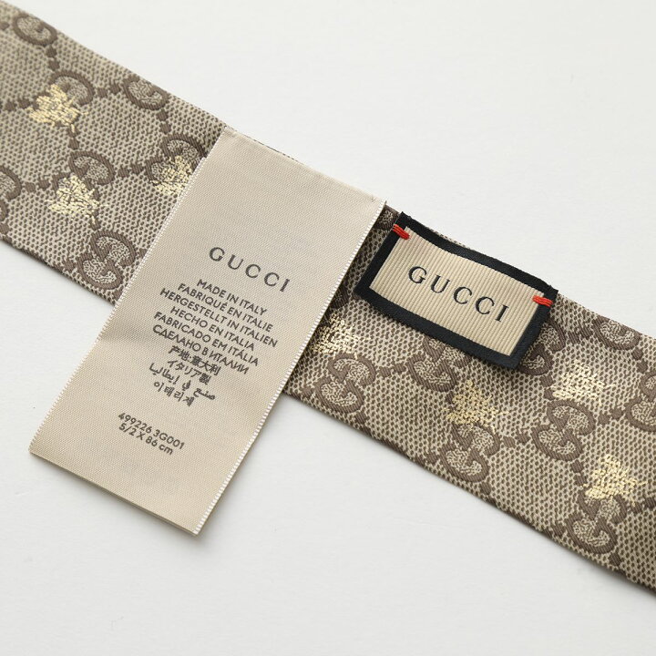 楽天市場】GUCCI グッチ スカーフ 499226 3G001 レディース 86×5 