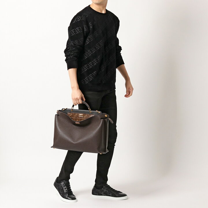 楽天市場】FENDI フェンディ ブリーフケース PEEKABOO ピーカブー  