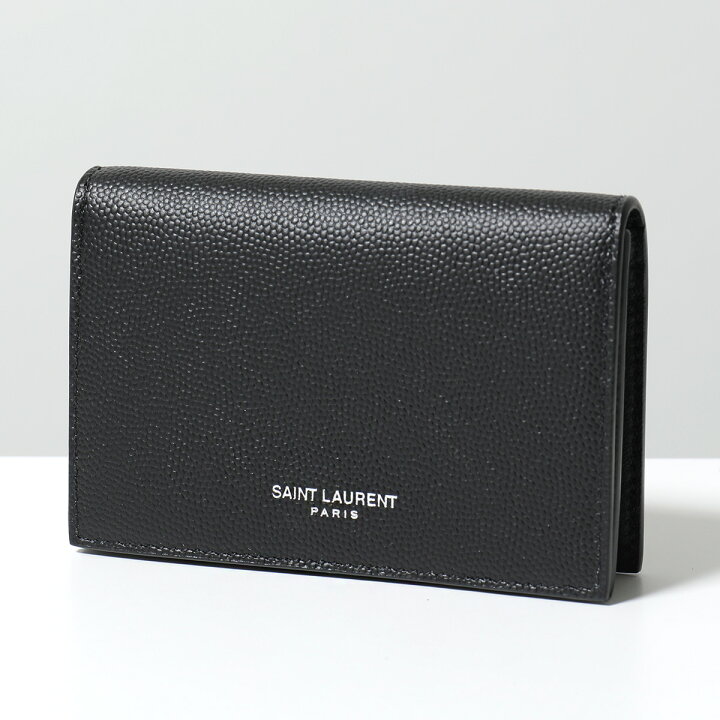 SAINT LAURENT PARIS(サンローランパリ) 名刺入れ - 469338 黒 レザー 