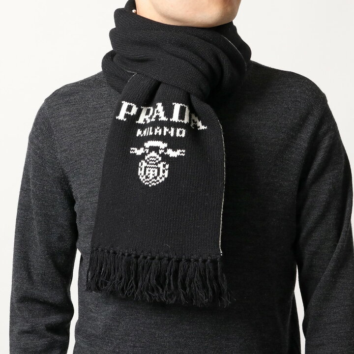 楽天市場】PRADA プラダ マフラー UMS392 1YMW F0002 レディース  