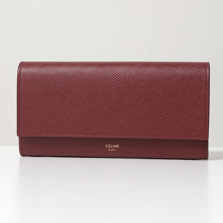 楽天市場】CELINE セリーヌ 二つ折り長財布 Large Flap Wallet 
