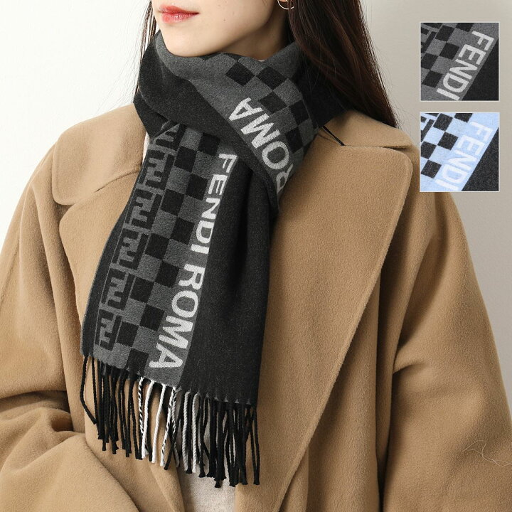 楽天市場】FENDI フェンディ マフラー FXS124 AH8A レディース 180×30  
