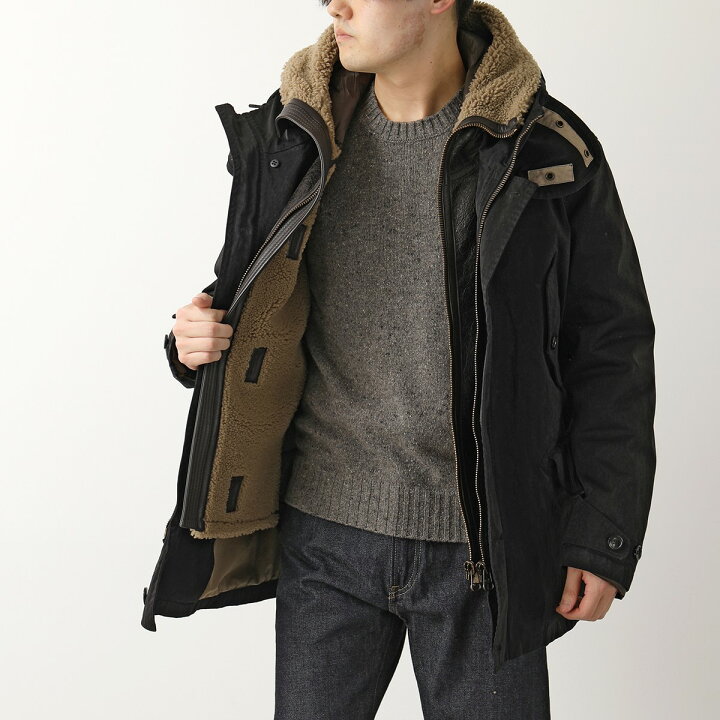楽天市場】Ten c テンシー ダウンライナー HOODED SHEARLING LINER 