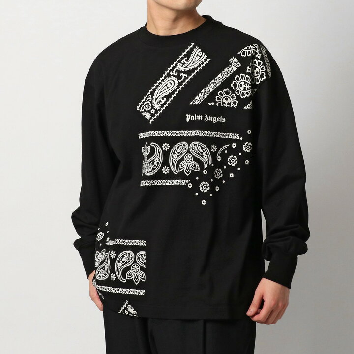 楽天市場】Palm Angels パームエンジェルス 長袖 Tシャツ ロンT 