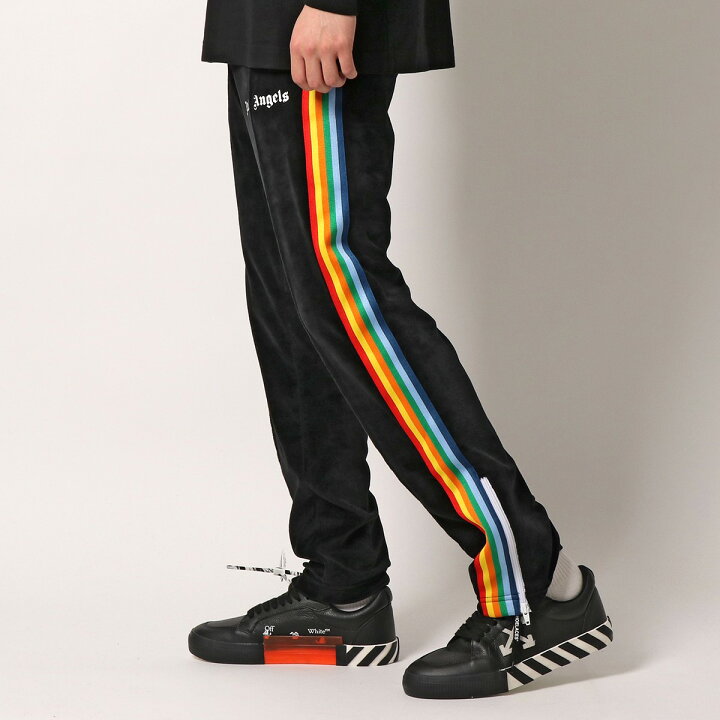 楽天市場】Palm Angels パームエンジェルス トラックパンツ RAINBOW  