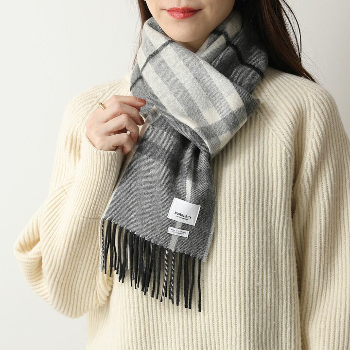 楽天市場】BURBERRY バーバリー マフラー GIANT CHECK CASHMERE SCARF  