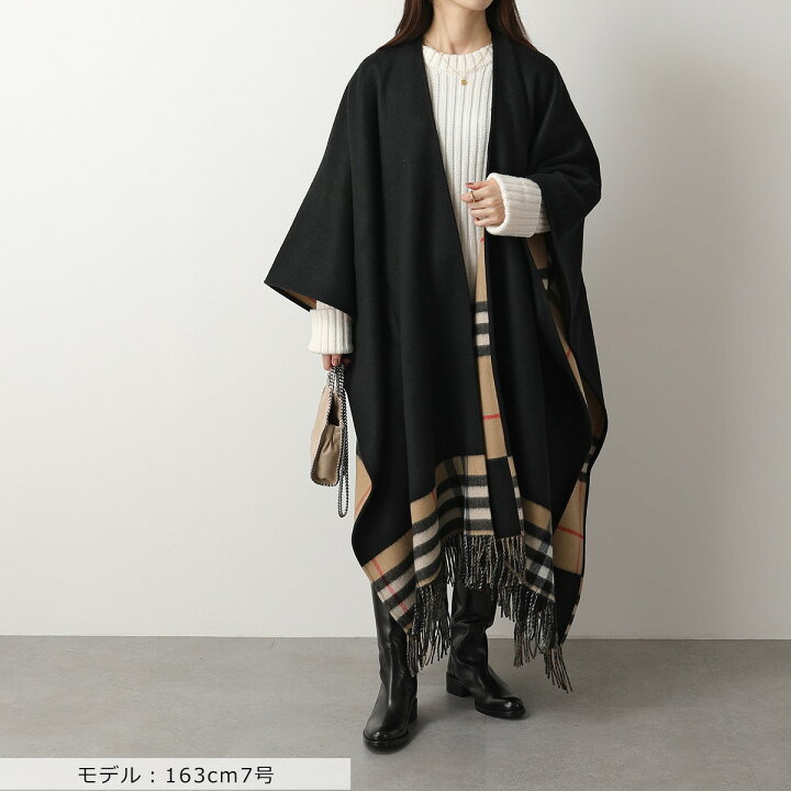 楽天市場】BURBERRY バーバリー ケープ 8037423 レディース  