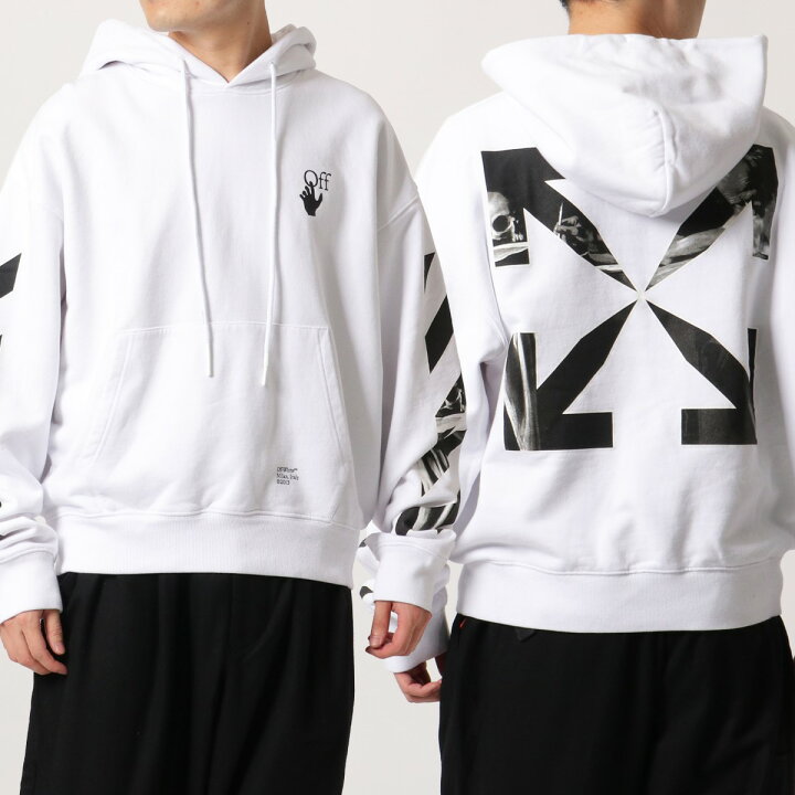 楽天市場】OFF-WHITE オフホワイト VIRGIL ABLOH パーカー CARAV ARROW  