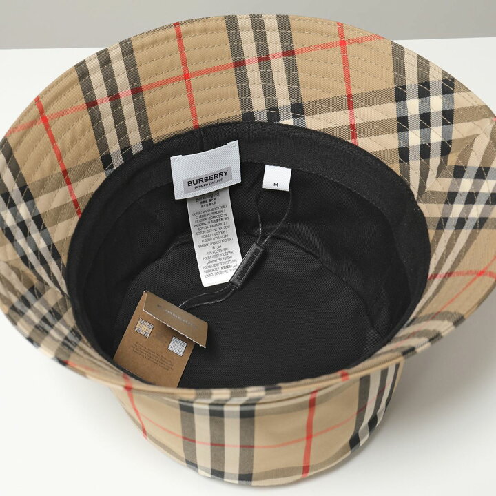 楽天市場】BURBERRY バーバリー バケットハット 8021508 8026927