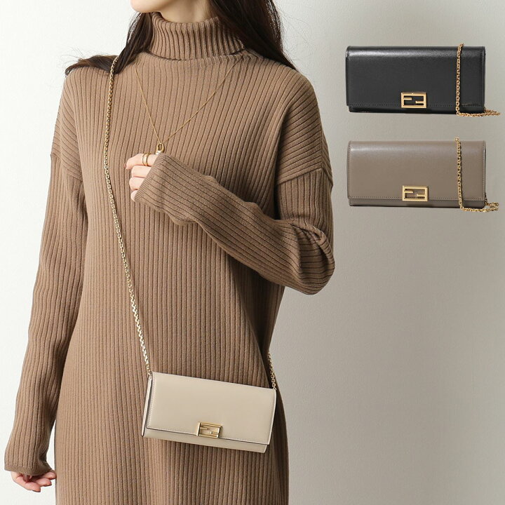 楽天市場】FENDI フェンディ 二つ折り長財布 8M0365 AHM0 レディース  