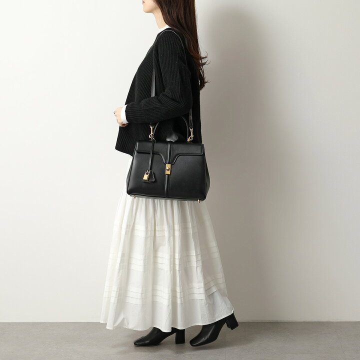 楽天市場】CELINE セリーヌ ハンドバッグ 16 MEDIUM セーズ ミディアム 