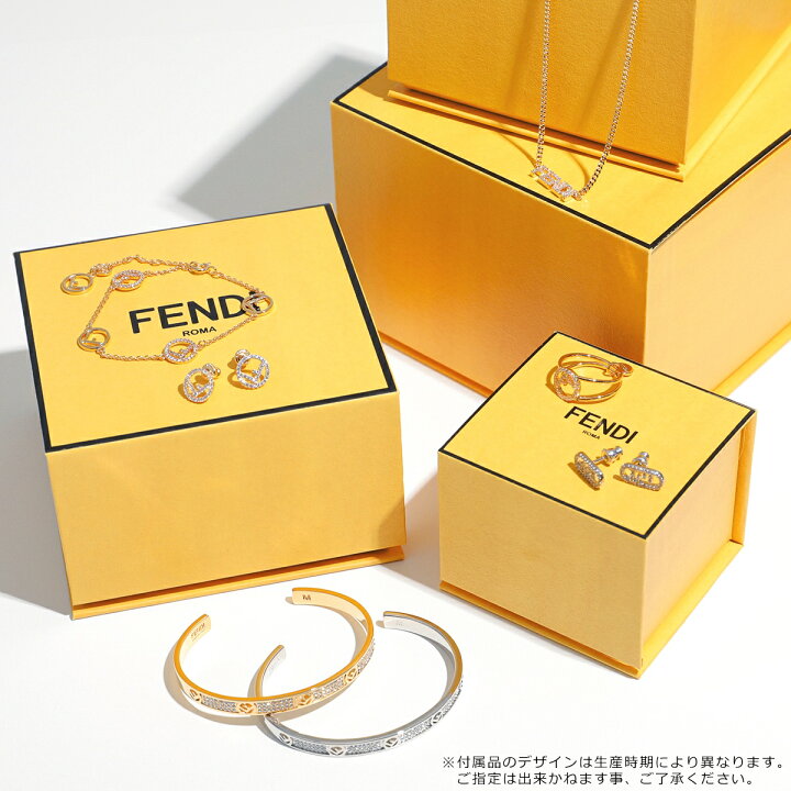 楽天市場】FENDI フェンディ ピアス F IS FENDI 8AH302 A44G 