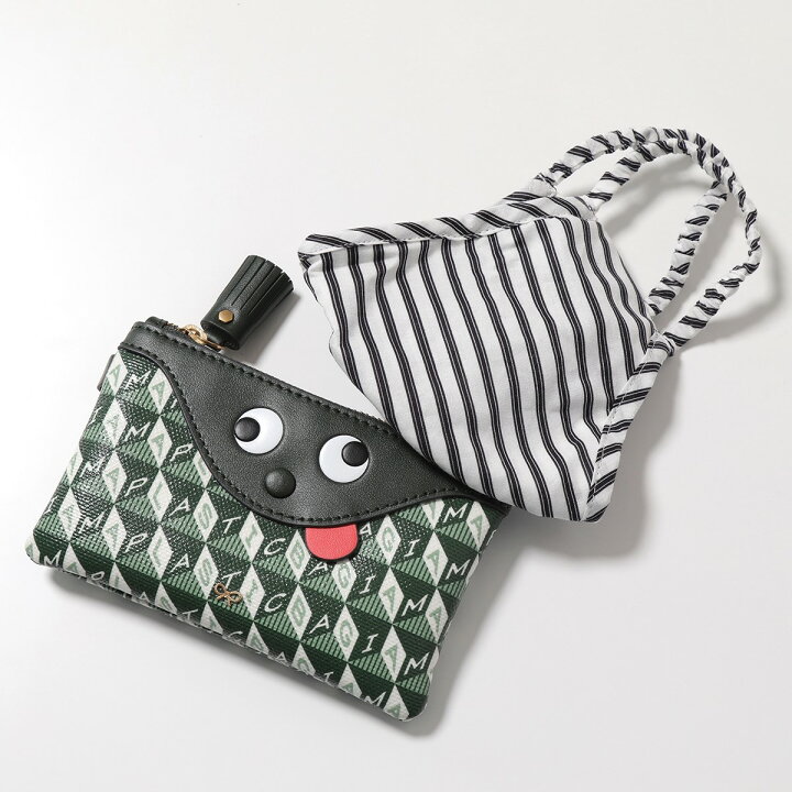 楽天市場】ANYA HINDMARCH アニヤハインドマーチ ポーチ＆マスク 