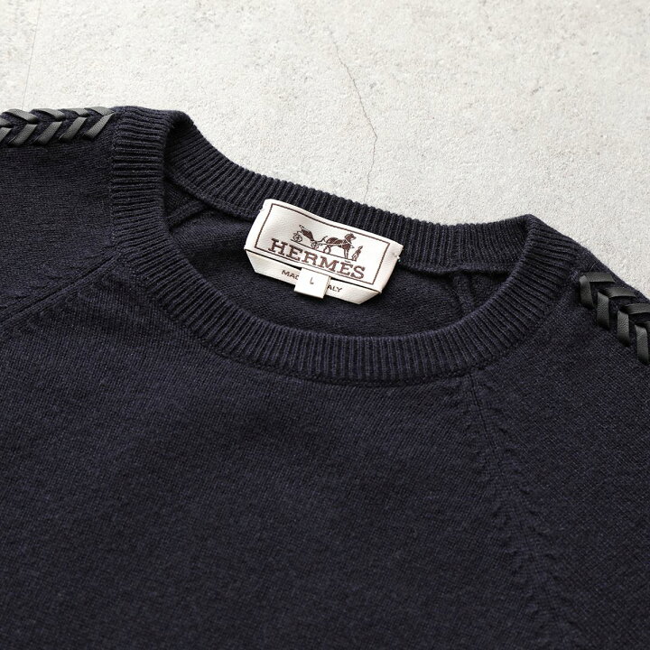 楽天市場】HERMES エルメス セーター 837080HA メンズ カシミヤ  