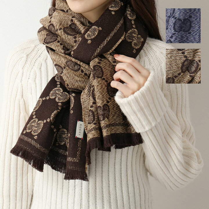 楽天市場】GUCCI グッチ マフラー 625898 4G059 レディース スカーフ  