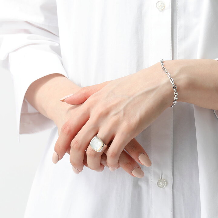 楽天市場】TOMWOOD トムウッド リング レディース Cushion White MOP  