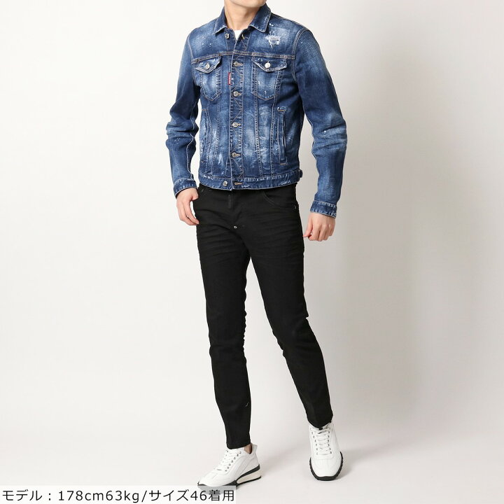 楽天市場】DSQUARED2 ディースクエアード デニムジャケット S79AM0033 