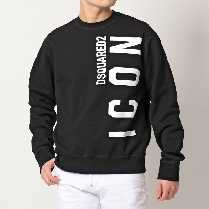 楽天市場】DSQUARED2 ディースクエアード スウェットシャツ Be Icon 