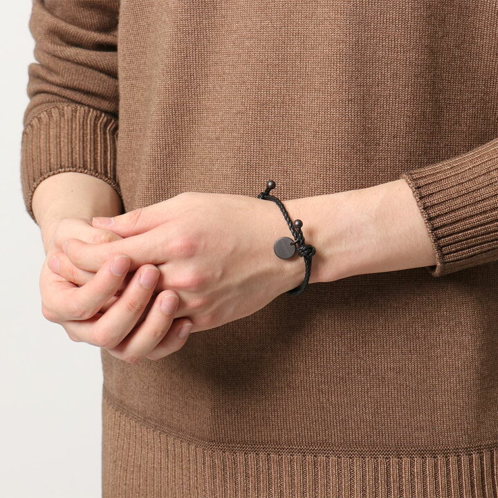 楽天市場 Bottega Veneta ボッテガヴェネタ ブレスレット V001n メンズ イントレチャート レザー 2連 1000 インポートセレクト Musee