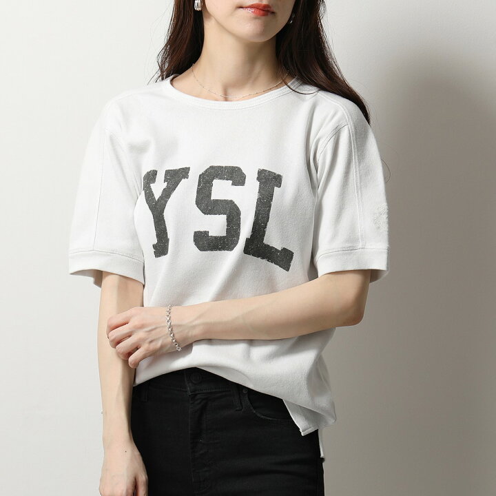 楽天市場】SAINT LAURENT サンローラン Tシャツ 672370 Y36JG  