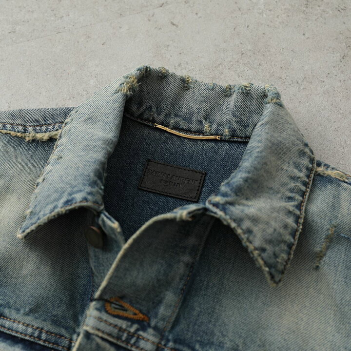 楽天市場】SAINT LAURENT サンローラン デニムジャケット DENIM JACKET 