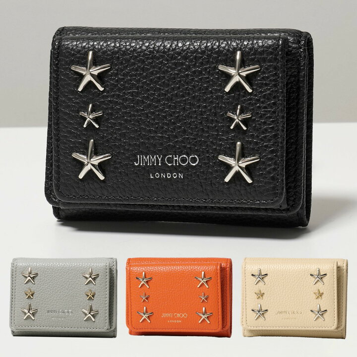 楽天市場】Jimmy Choo ジミーチュウ 三つ折り財布 NEMO UUF レディース  