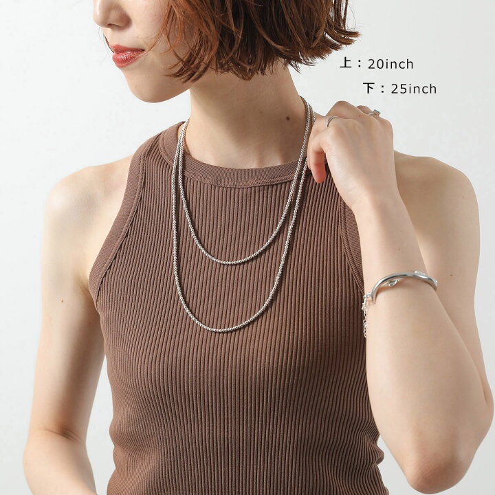 楽天市場】HARPO ハルポ Boule Disc Necklace 20/3 50cm/20inch/3mm 