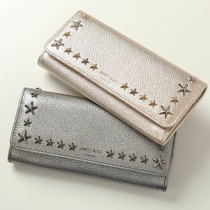 楽天市場】Jimmy Choo ジミーチュウ 二つ折り長財布 NINO UUR 