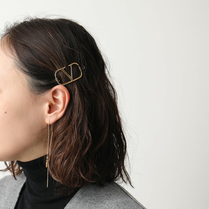 楽天市場】VALENTINO ヴァレンティノ ヘアクリップ WW0J0H38MET 